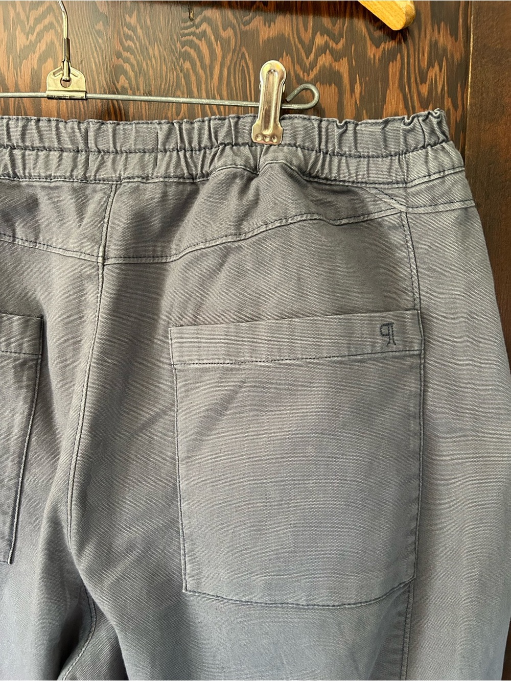 Pilcro Izzie Barrel Cotton Pants - Picture 4 of 5
